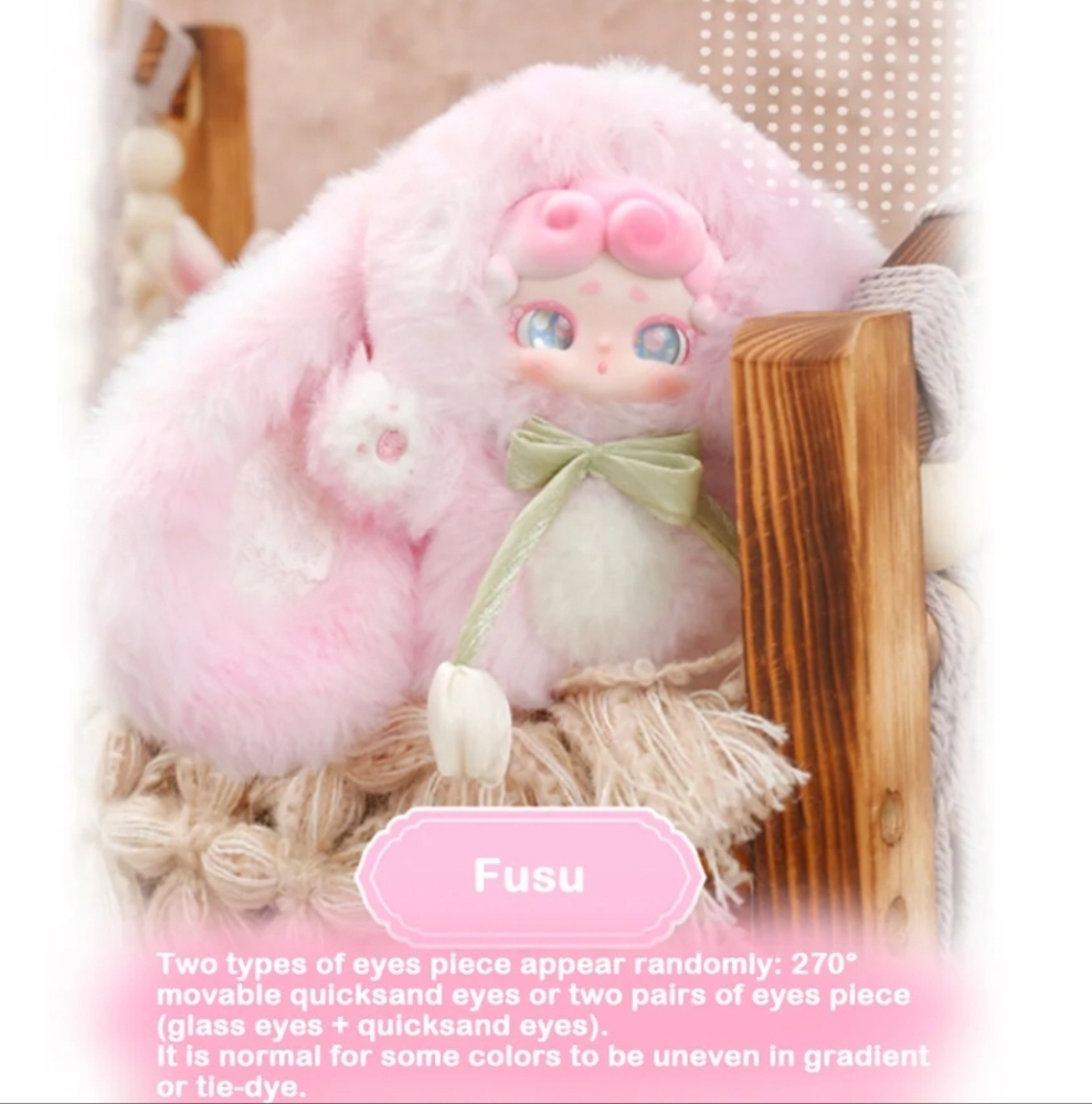 Goodnight Bunny Secret Garden Series Plush - NIB - Fusu